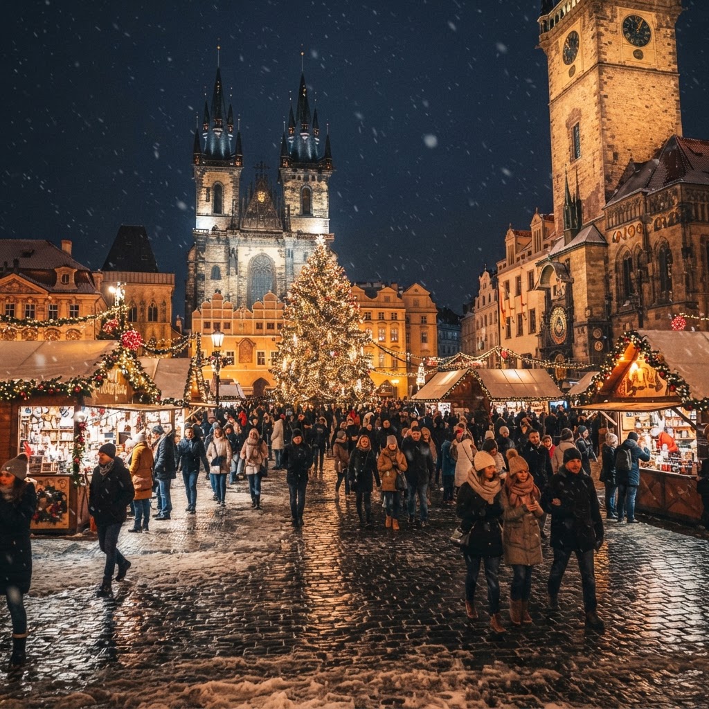 🎄 Mercadillos Navideños en Praga