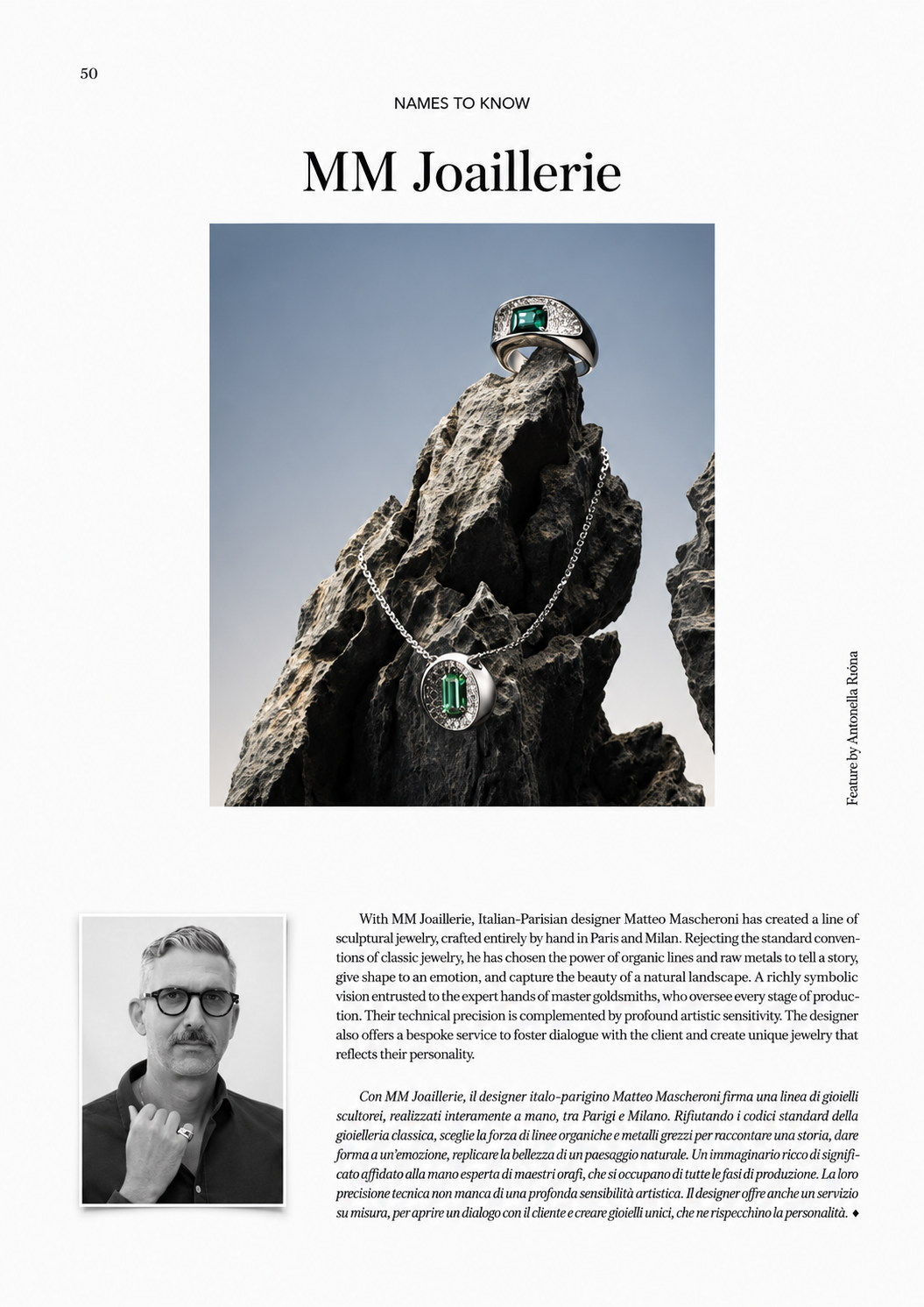 MM JOAILLERIE DANS VO+ — NAMES TO KNOW