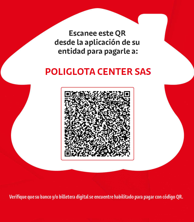 Código QR de pago - POLIGLOTA CENTER SAS