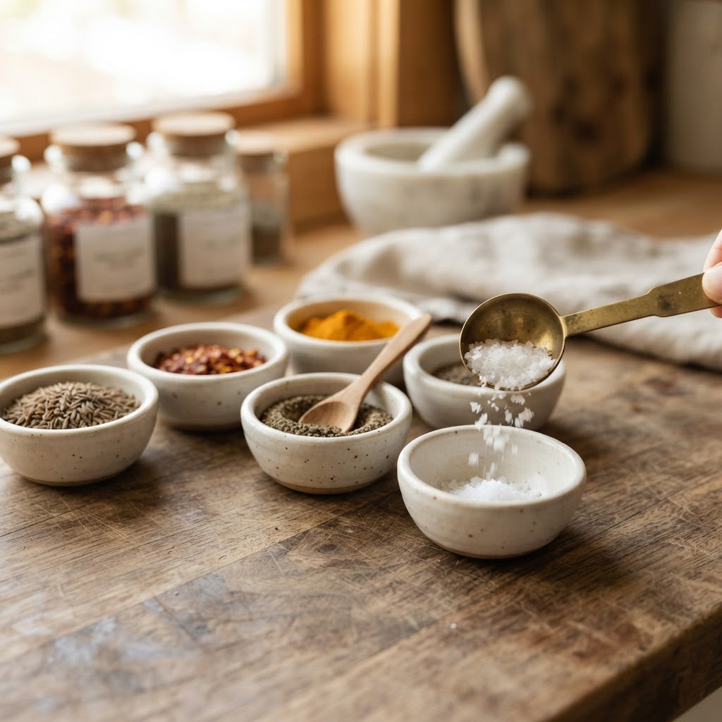 האמנות של תיבול הדרגתי