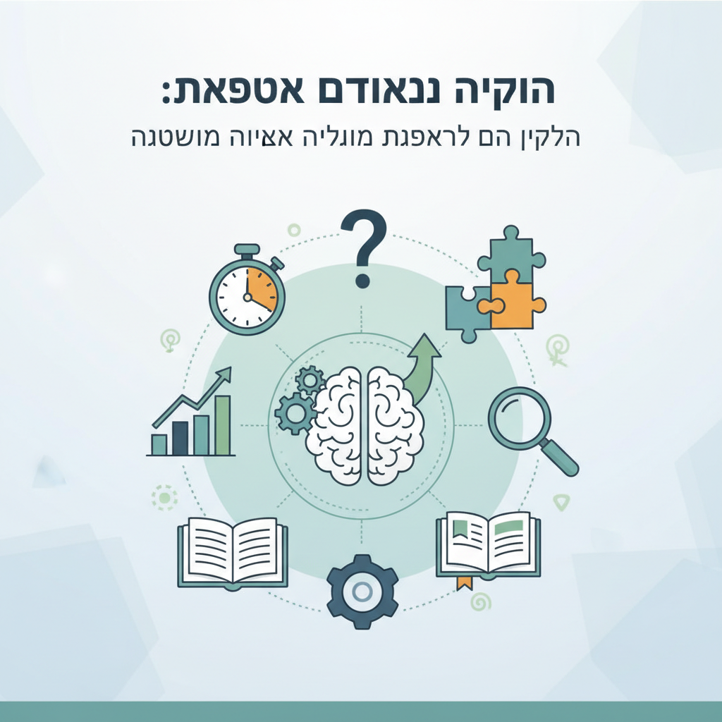 תרגול לפסיכוטכני: הכלים שאתם צריכים כדי להצליח במבחנים