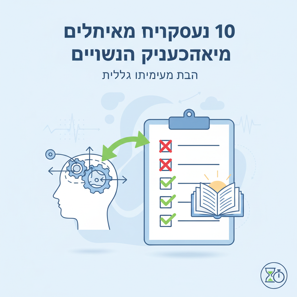 10 טעויות נפוצות במבחן פסיכוטכני וכיצד להימנע מהן