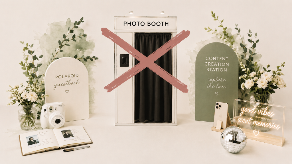 Wedding Photo Booth Alternatives That Actually Get Your Guests Involved
