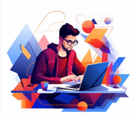 Designer working