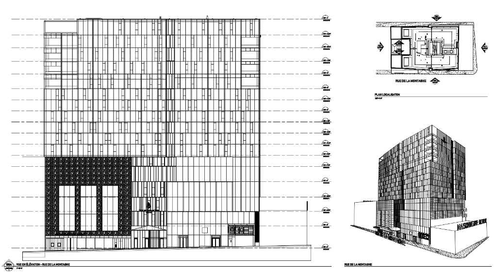 Four Seasons Hotel Montreal Inspection Drawings