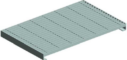 Steel footbridges LOD 400