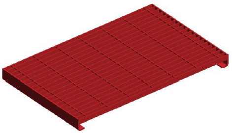 Steel footbridges LOD 350