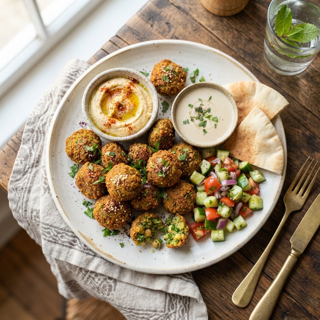 Crispy Falafel bytes