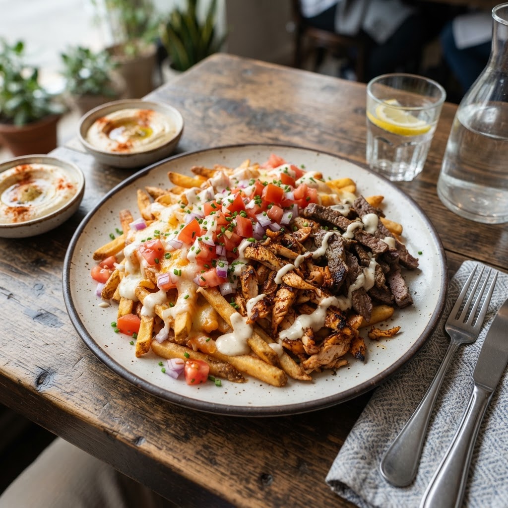 Shawarma Fries Plate