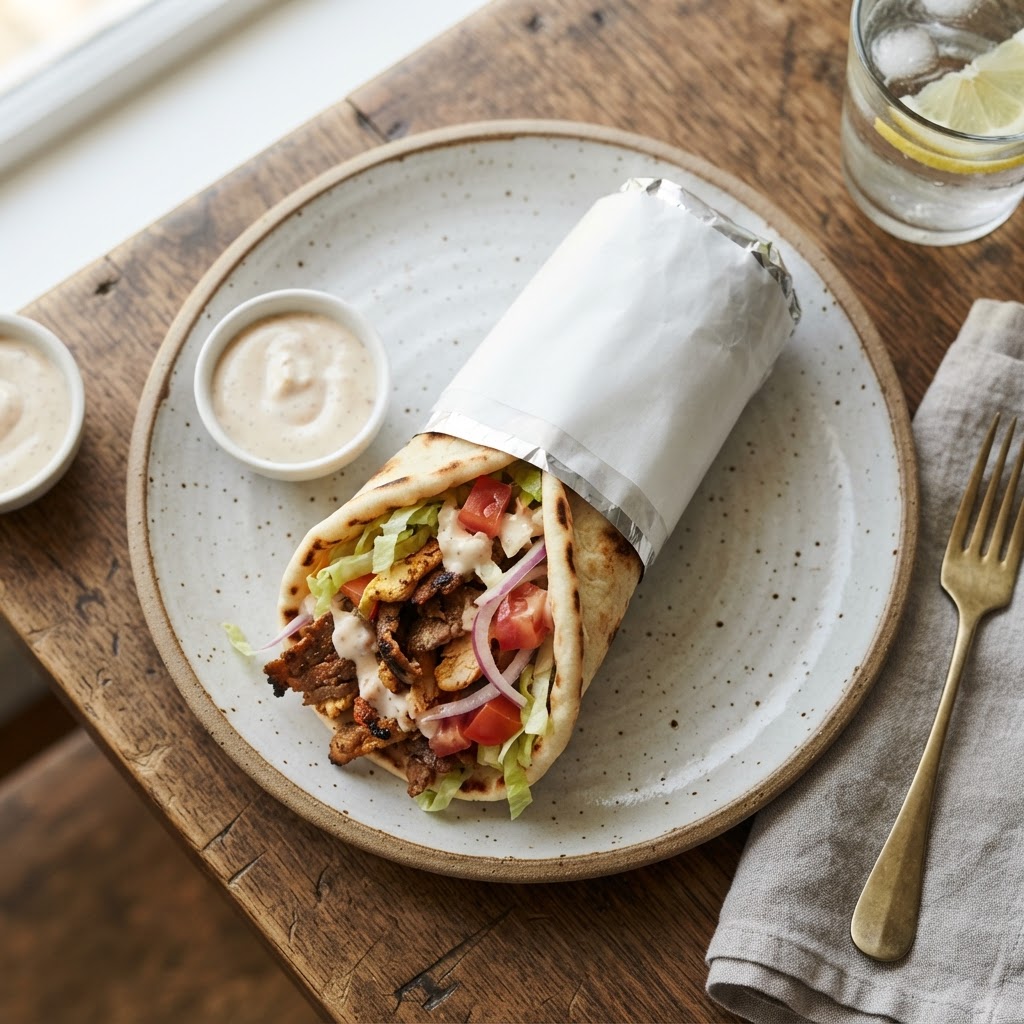 Regular Donair (chicken or beef)