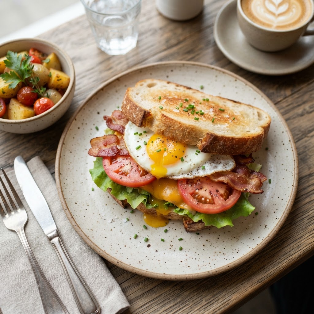 BLT Breakfast Sandwich