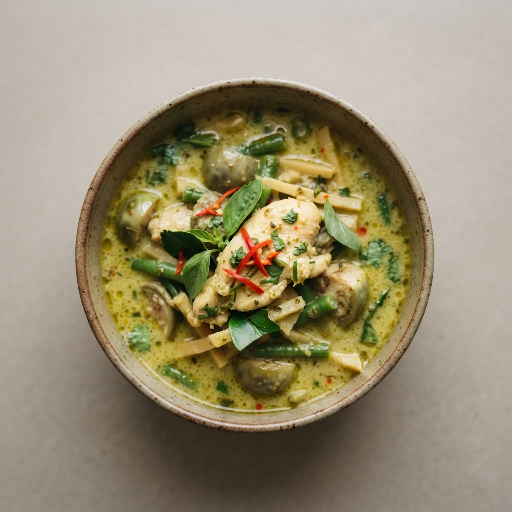 Green Curry Chicken Lunch