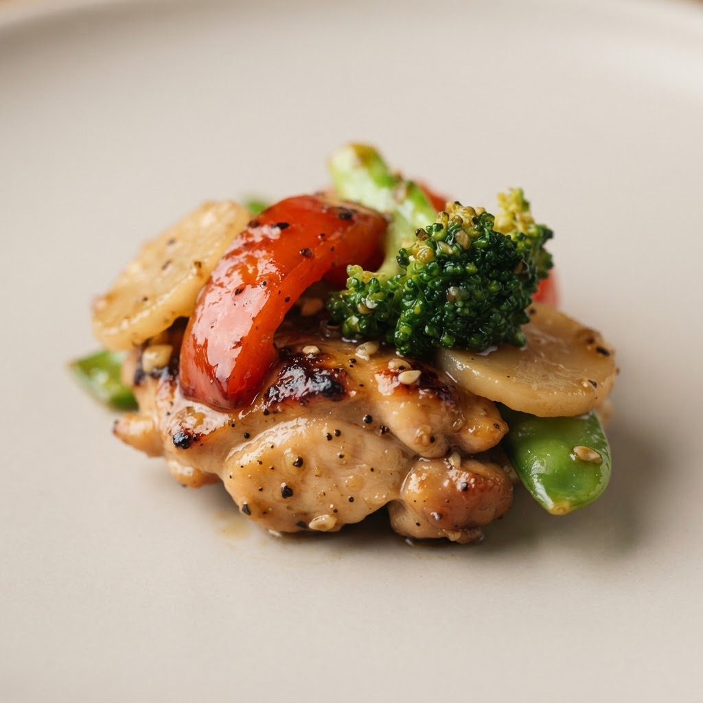 C-8. Chicken Veggie Stir Fried