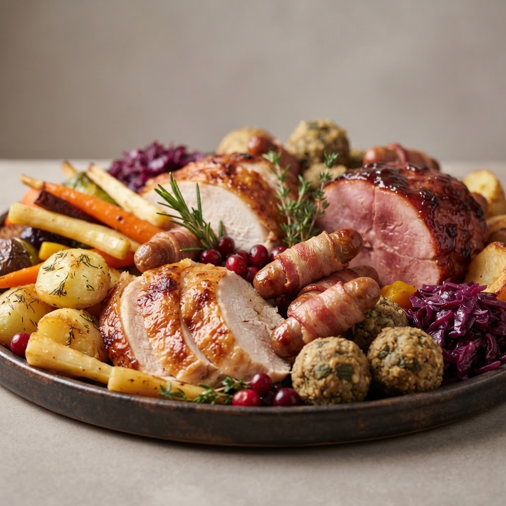 SHARING PLATTER A FESTIVE FEAST FOR FRIENDS AND FAMILY