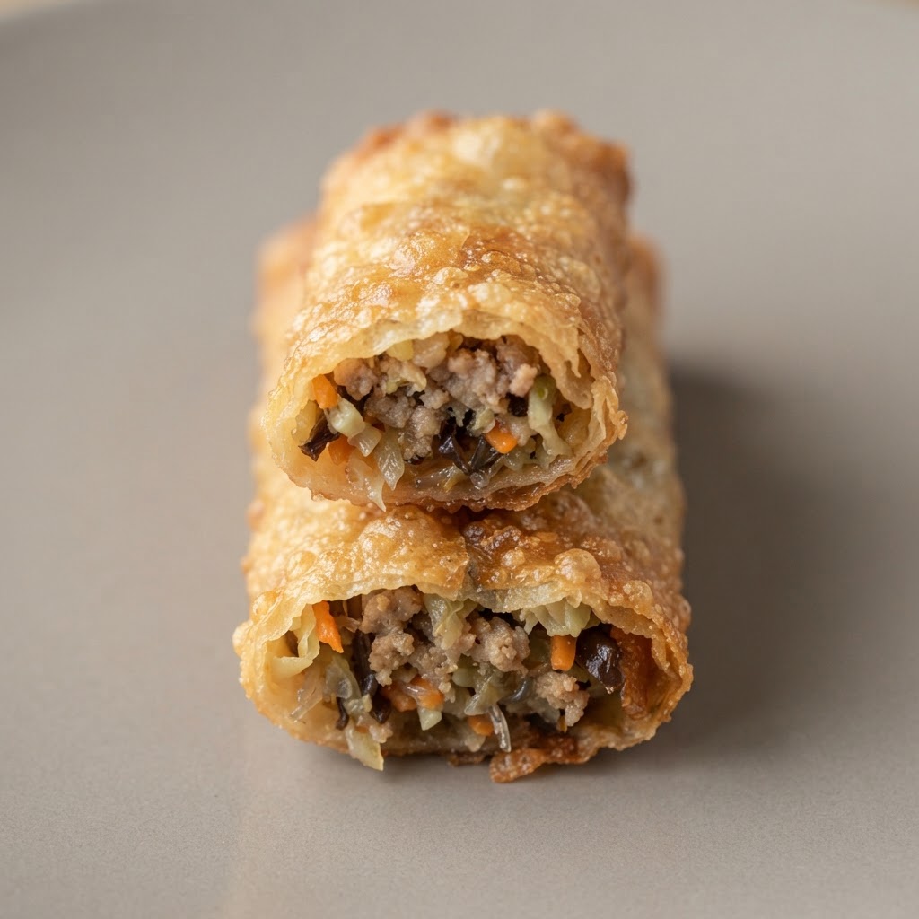 A-0. Meat (pork) spring Rolls (2)