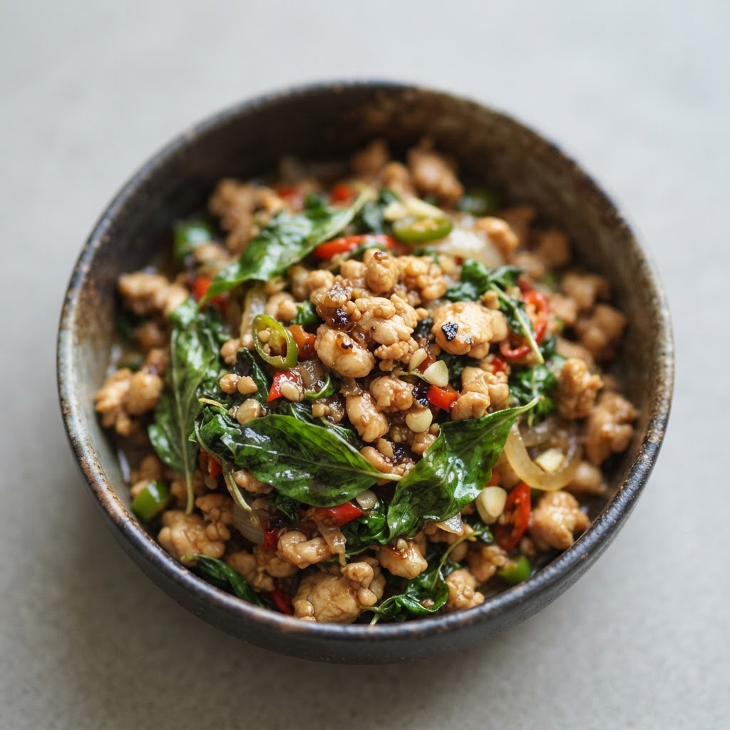 Basil Chicken Lunch