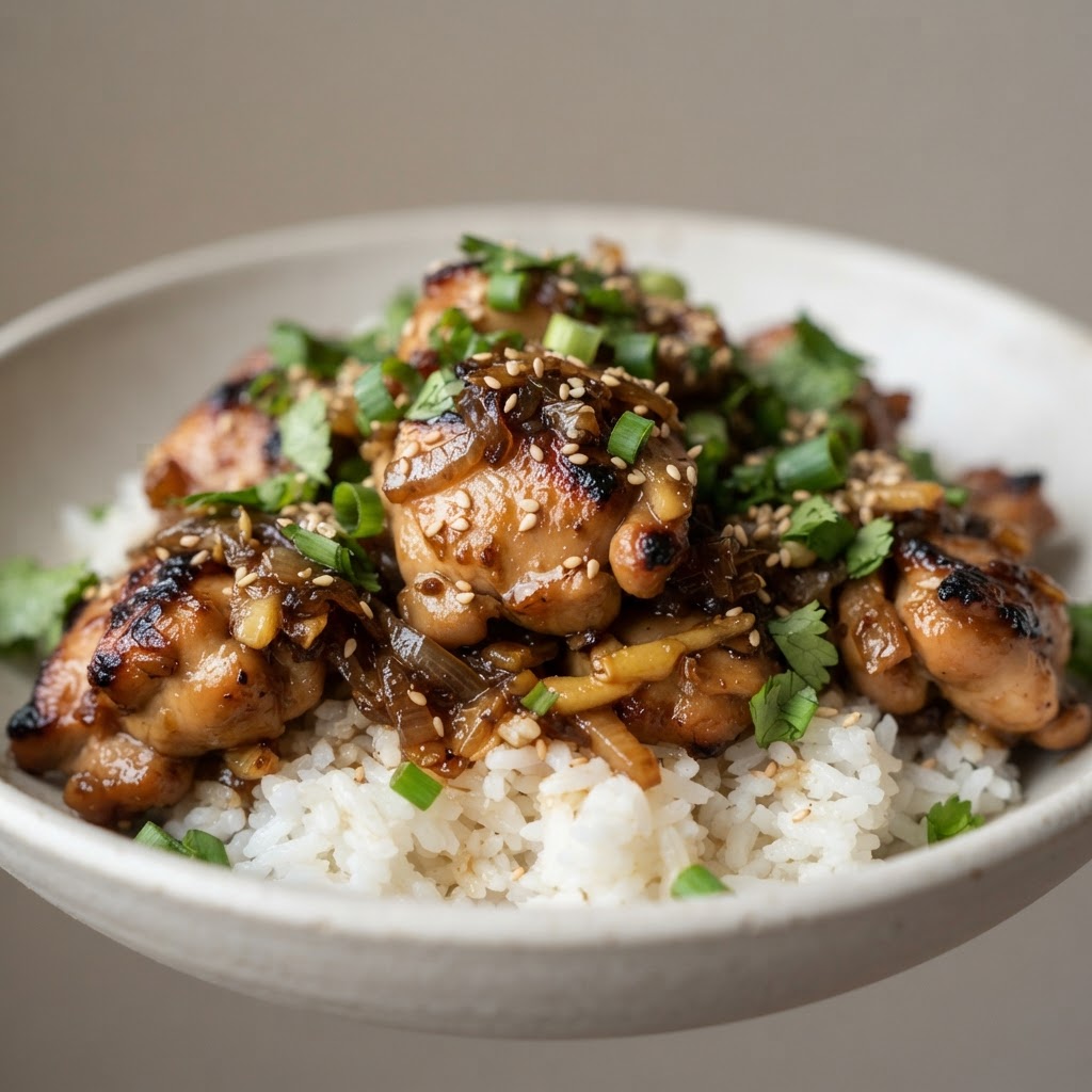 Ginger Chicken Lunch