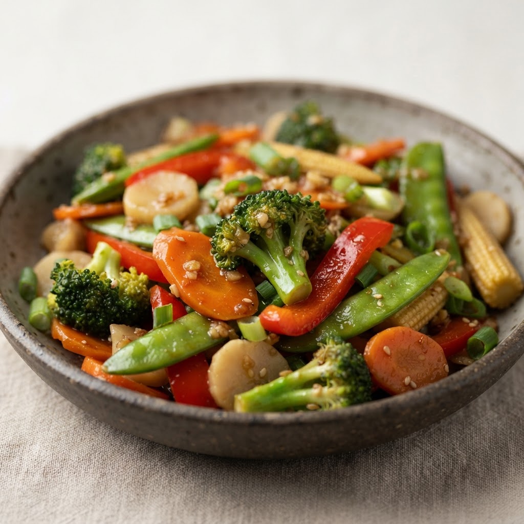 V-1. Mixed Vegetable Stir Fried