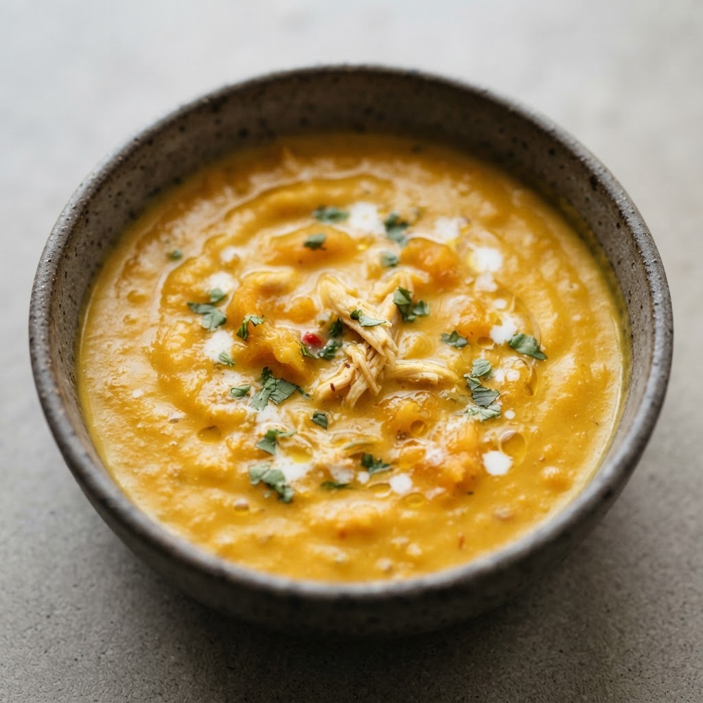 S.6. Chicken Coconut Pumpkin Soup