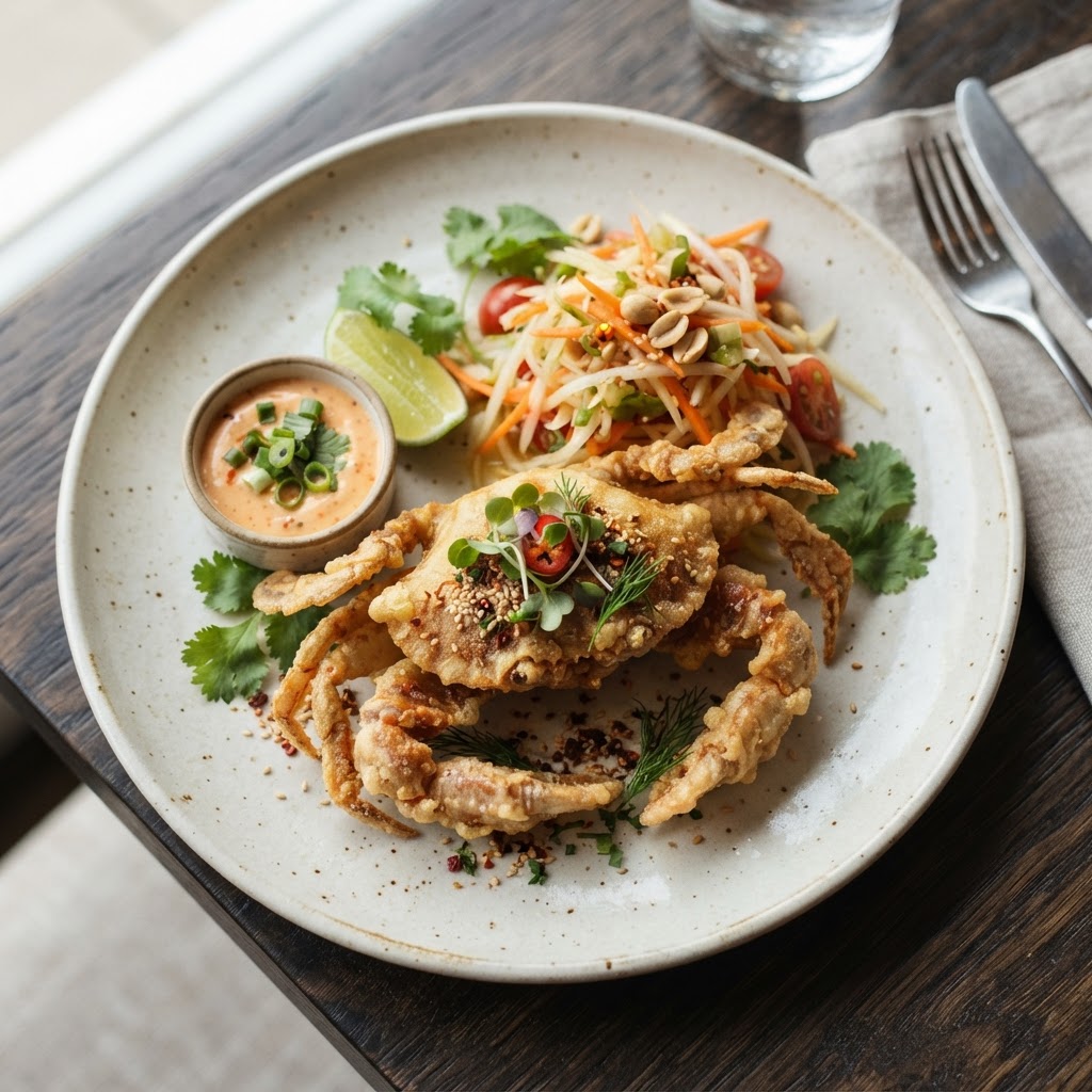 deep fried Soft Shell Crab