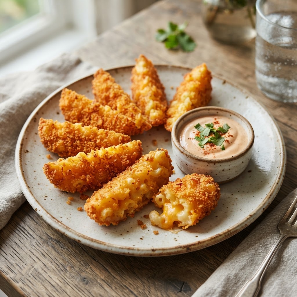 Mac N Cheese Wedges