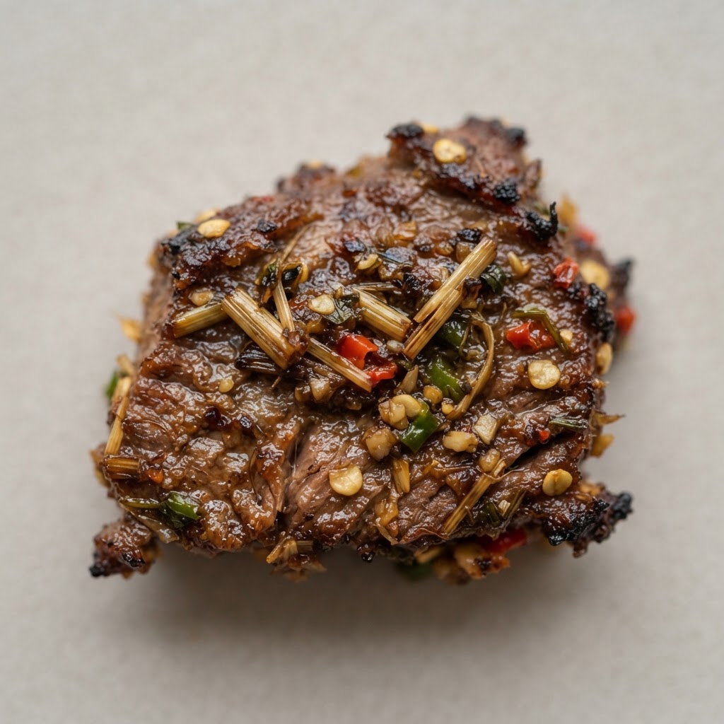B-10. Beef Lemongrass (Extra Spicy)