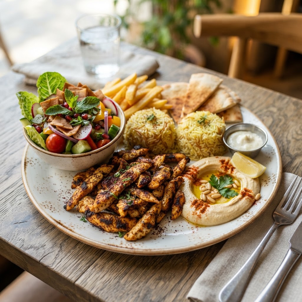 Chicken Shawarma Plate