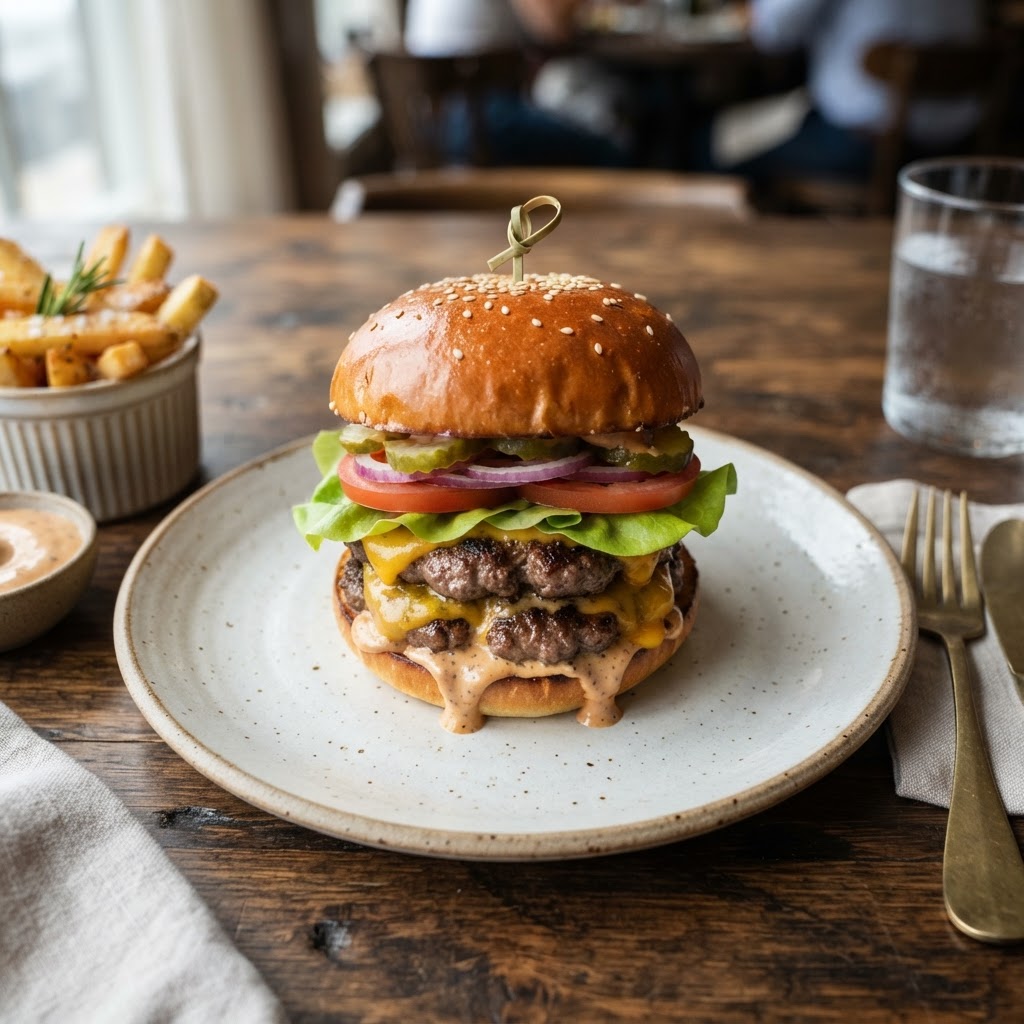 Double Cheese Burger