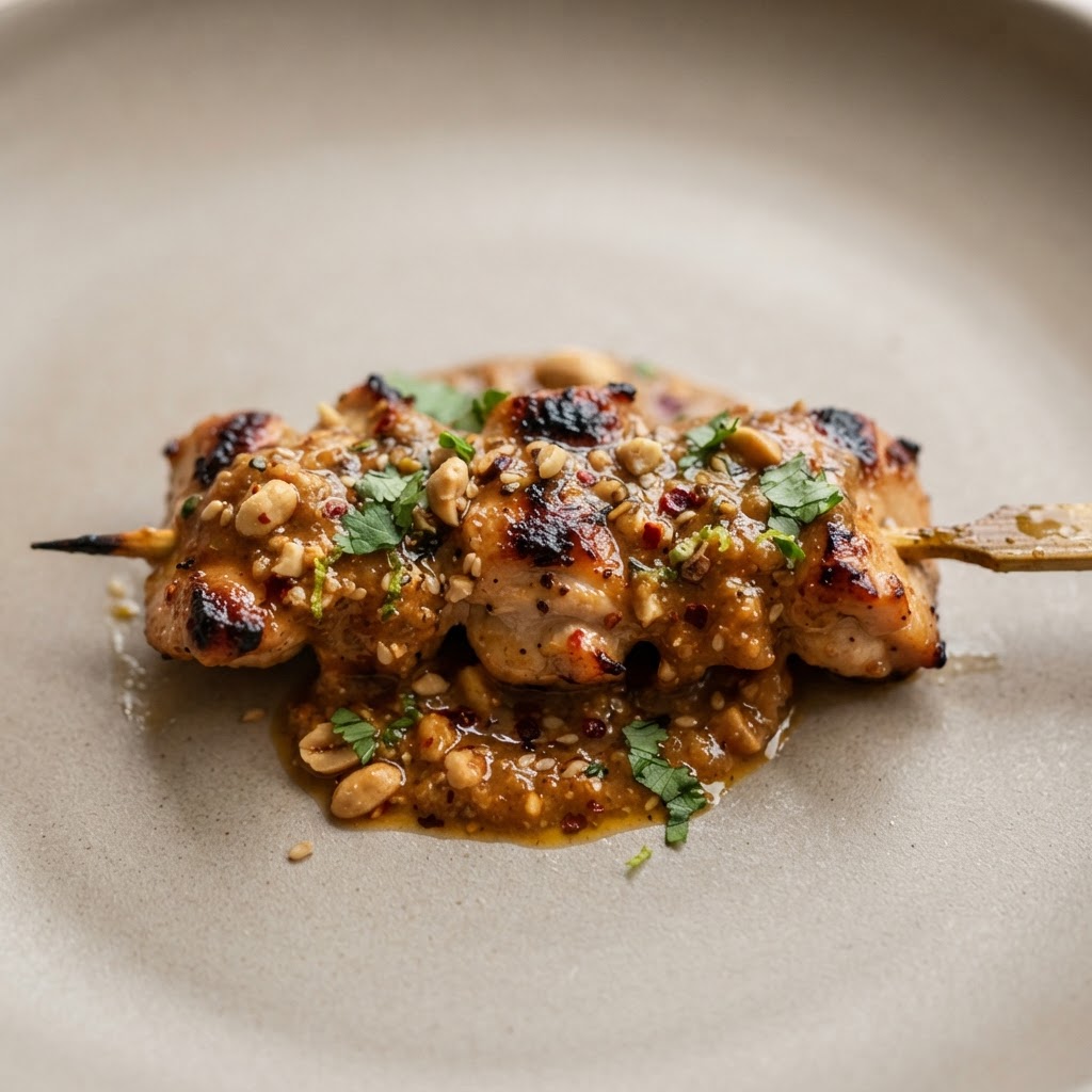 C-9. Chicken Peanut Sauce (Medium Spicy)