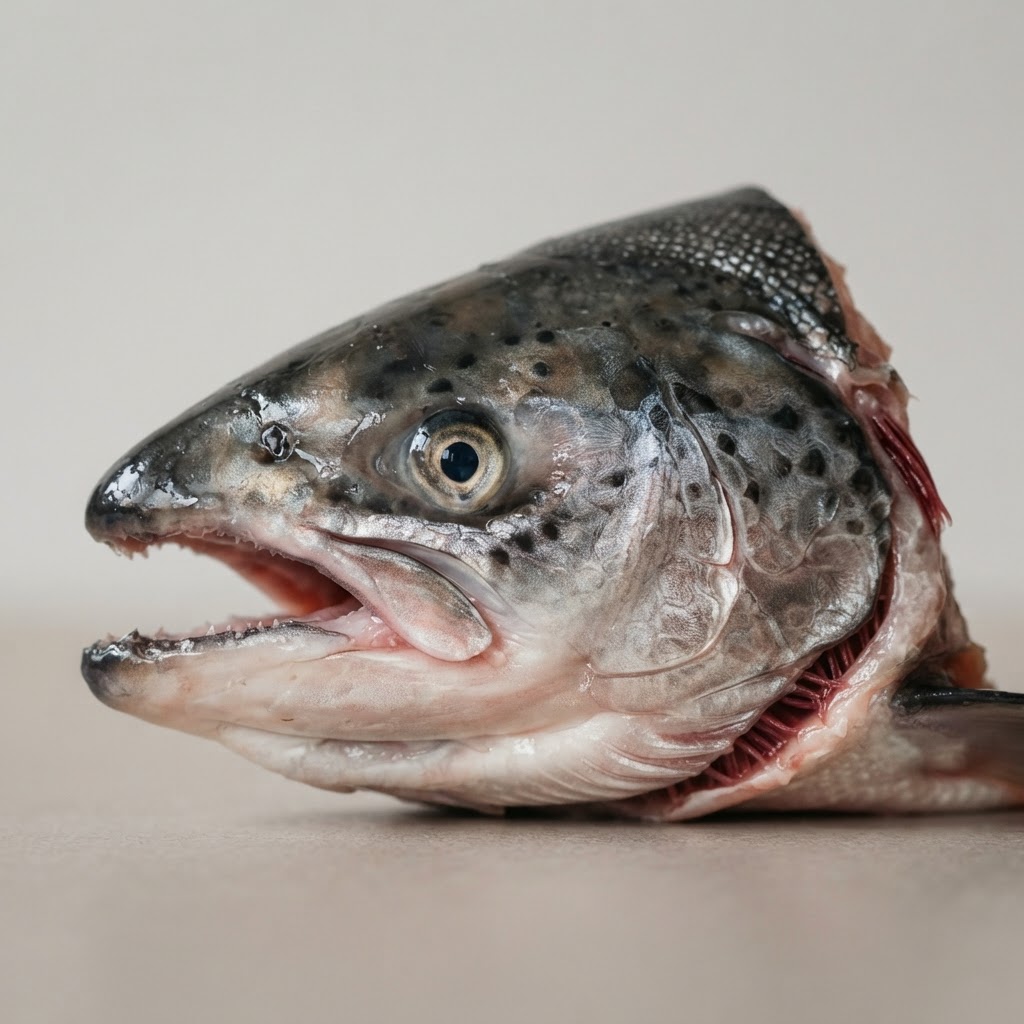 Free salmon heads [Limited Offer]