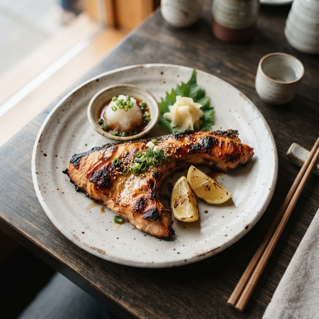 salmon kama