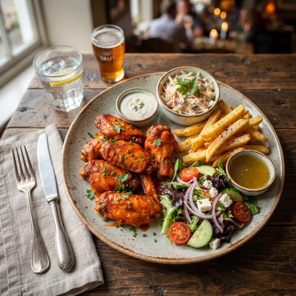 Chicken wings (5 pieces)