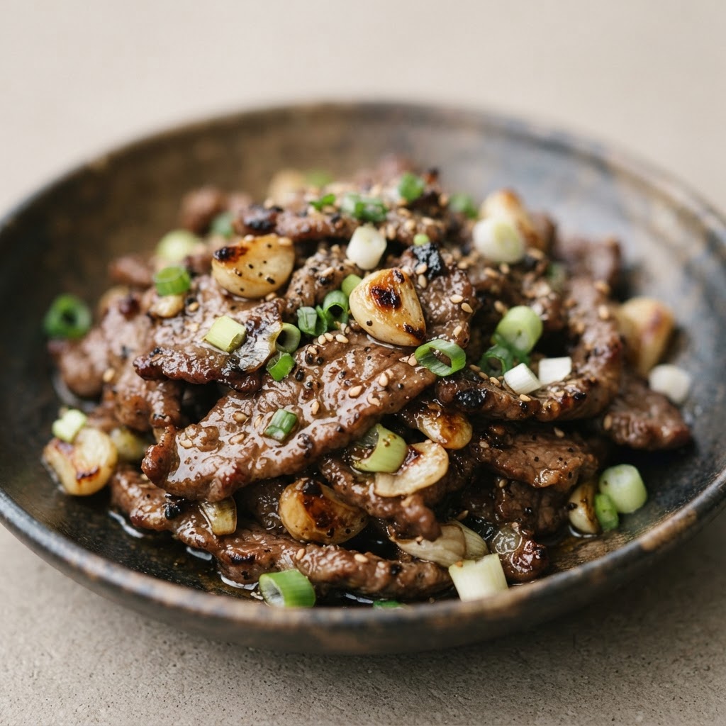 Garlic Beef Lunch