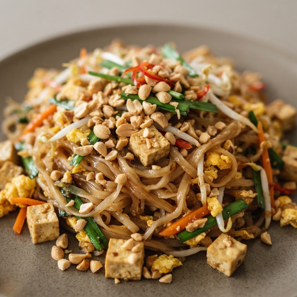 Vegetarian Pad Thai Lunch