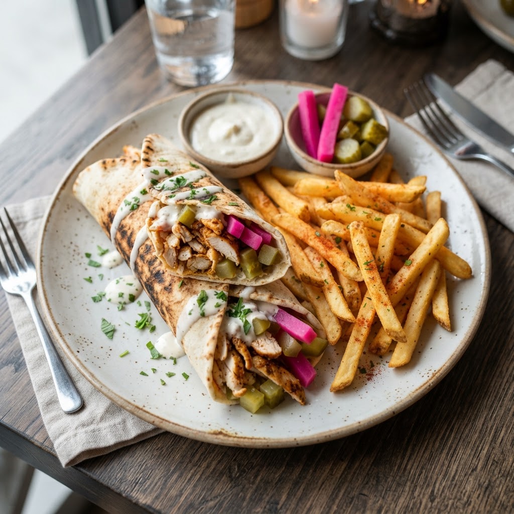 Chicken Shawarma Wrap
