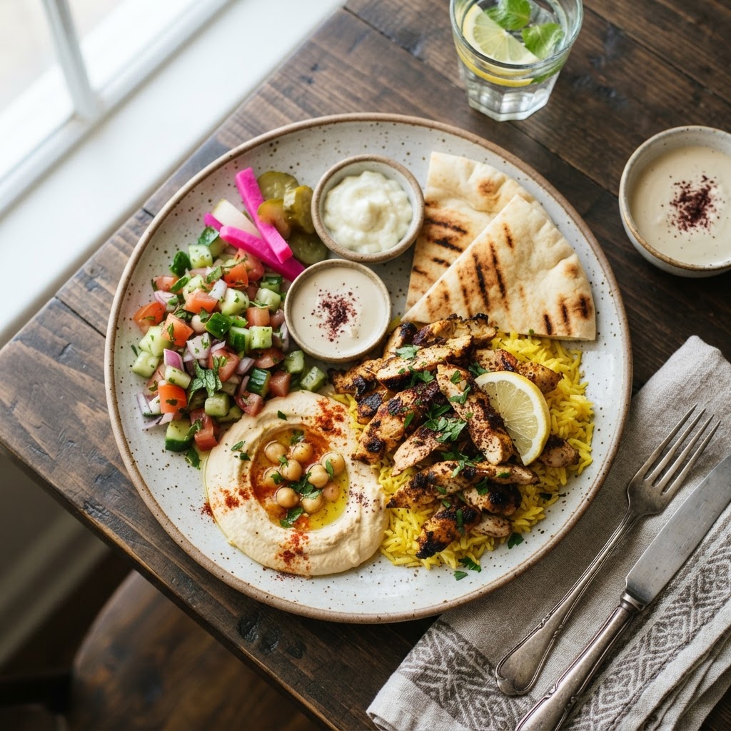 Chicken Shawarma Plate