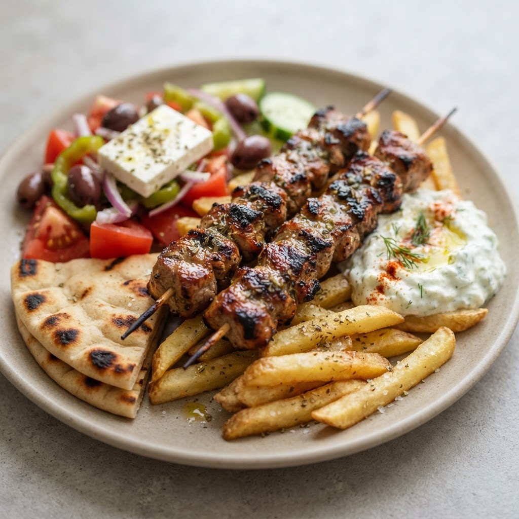 Dinner Souvlaki Platters