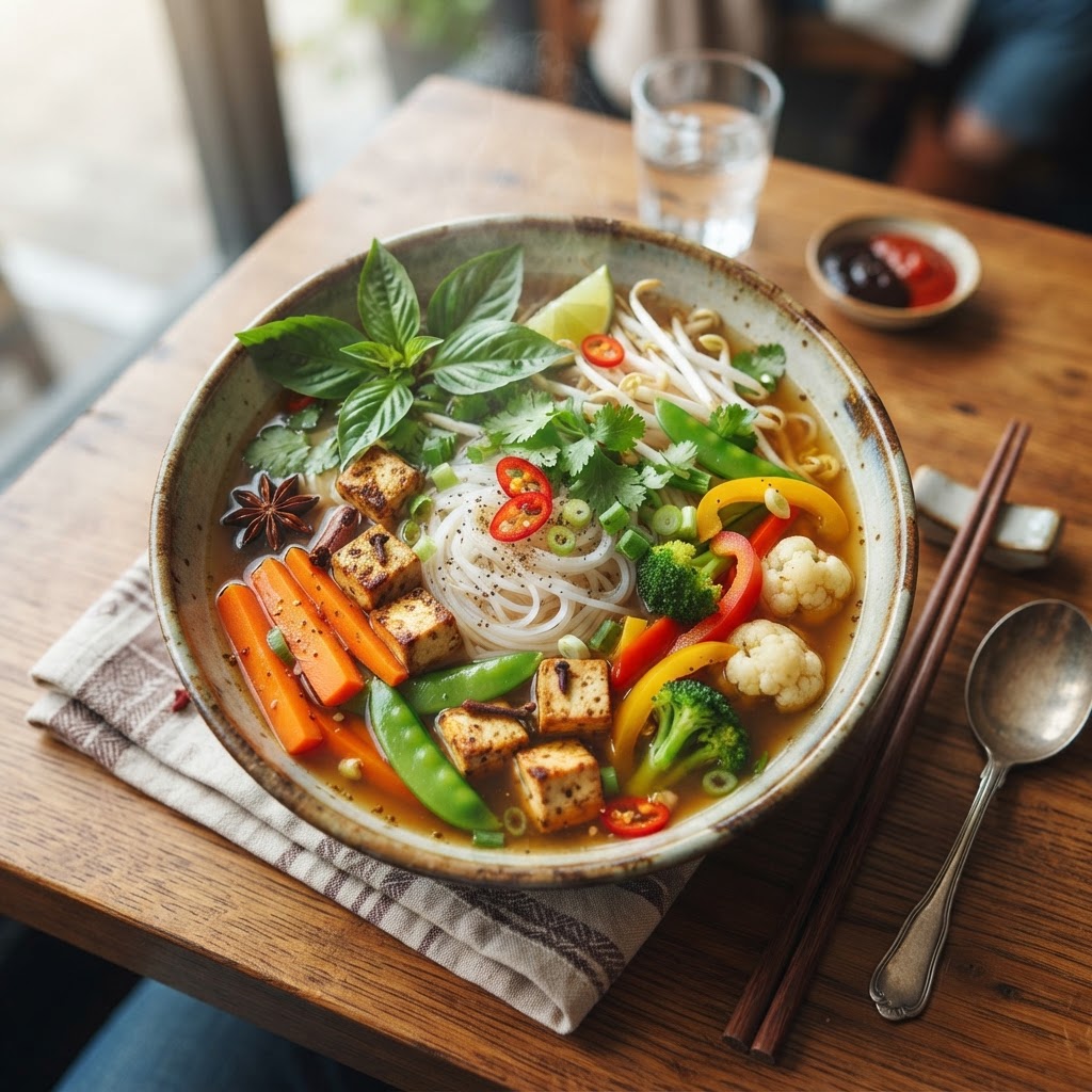 Tofu & Vegetable Pho