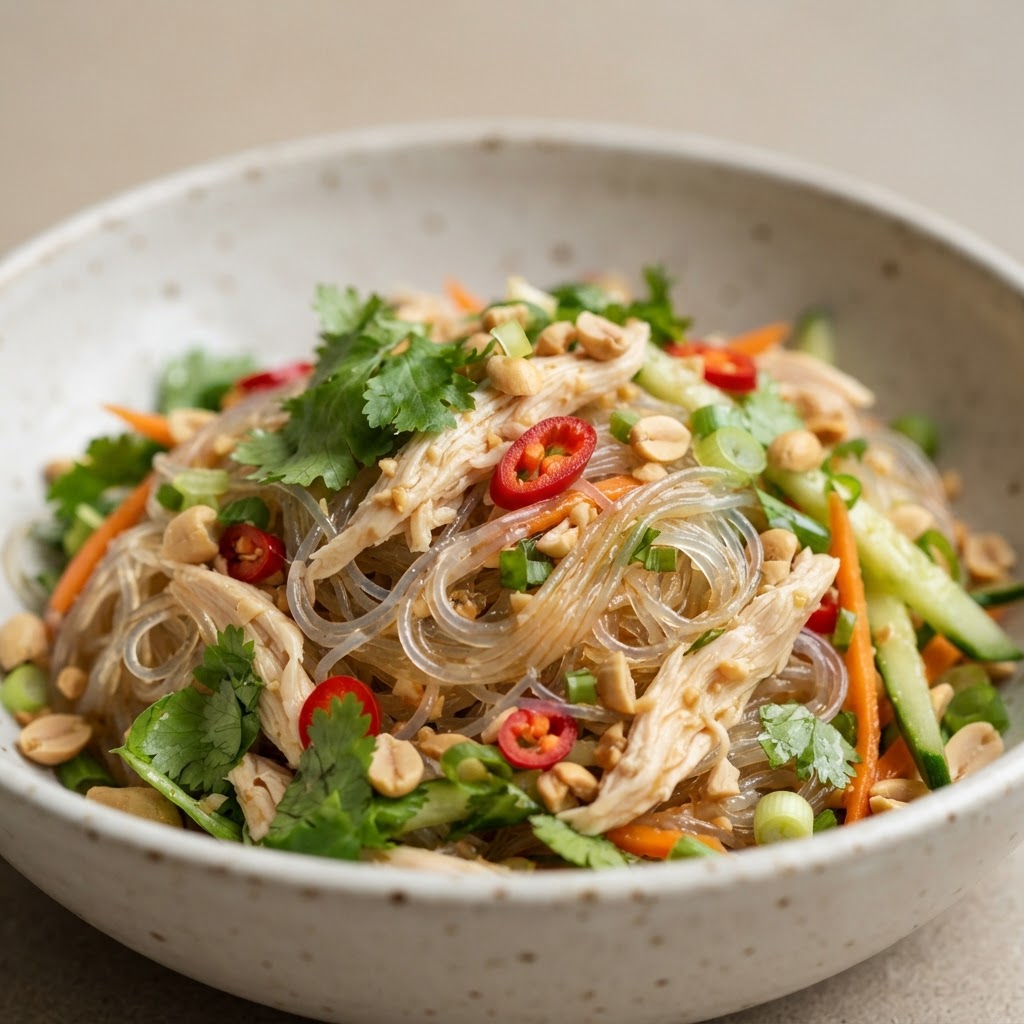 Y-4. Chicken Glass Noodle Salad