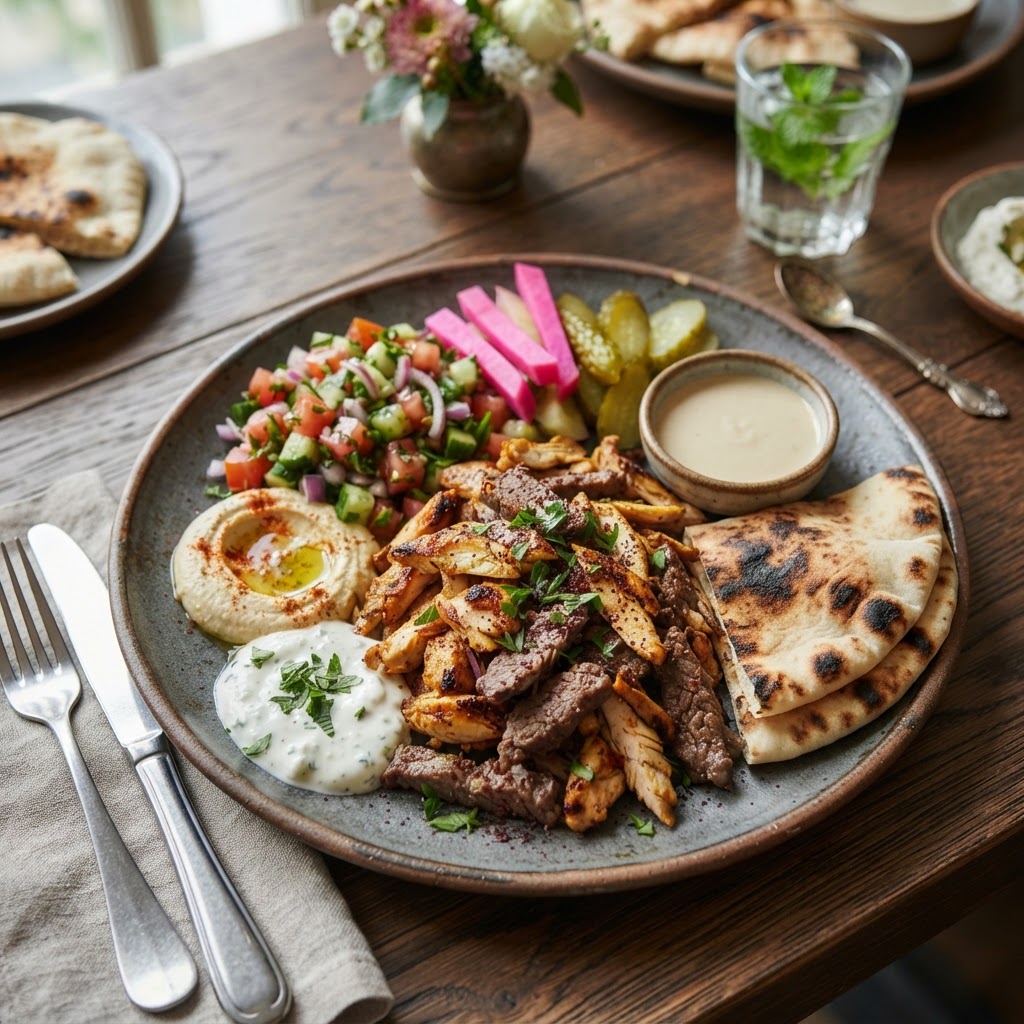 Mix Shawarma Plate