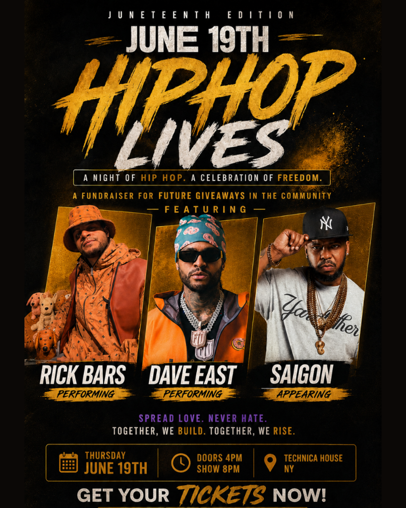 Hip Hop Lives Flyer