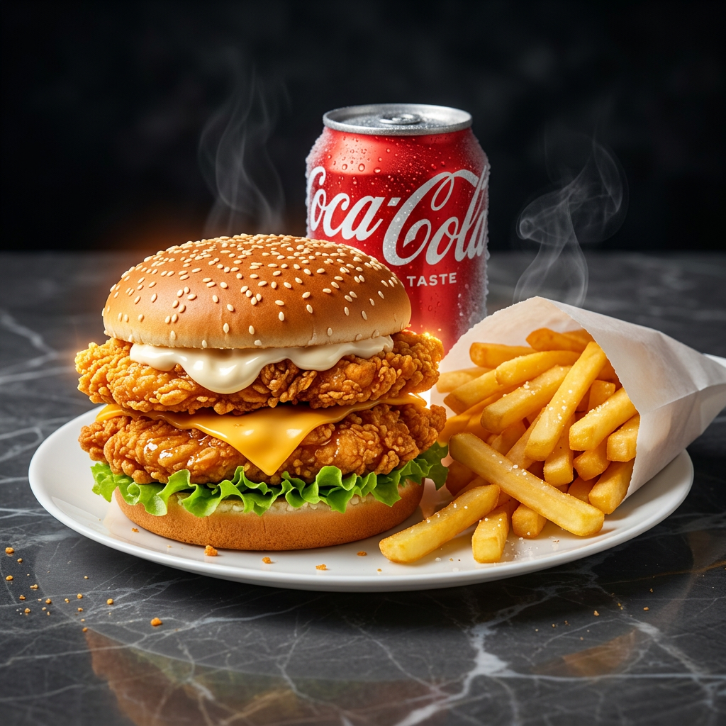 Chicken Double Fillet Burger