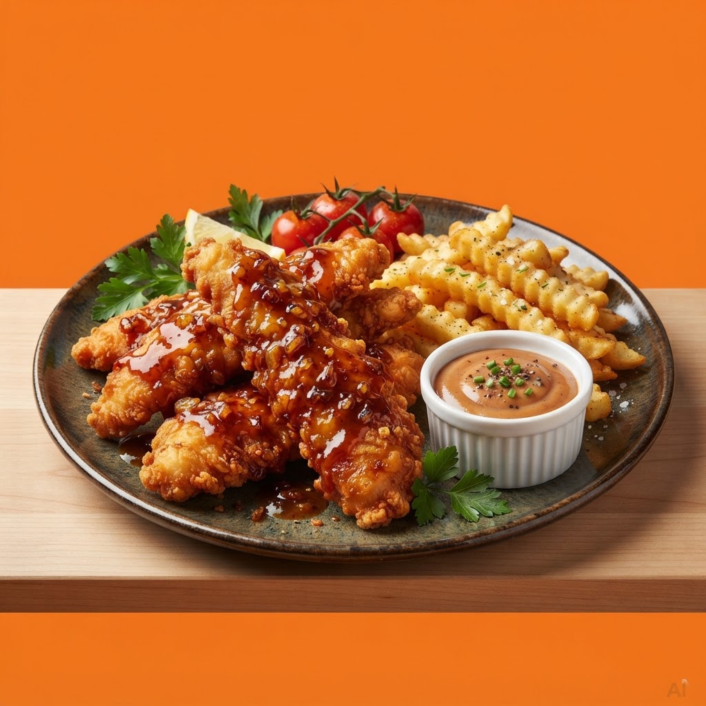 BBQ Strips (5) Meal