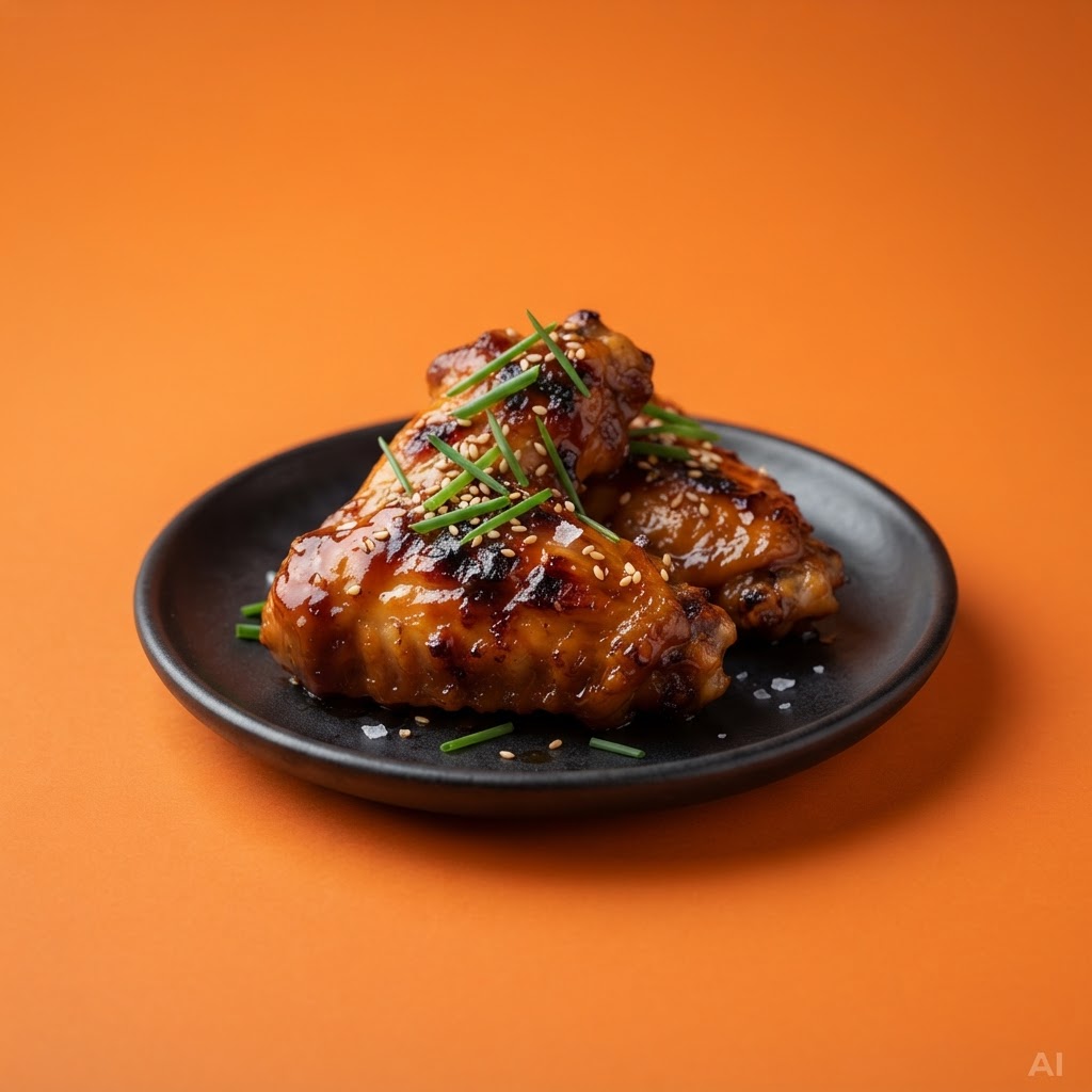 2 BBQ wings