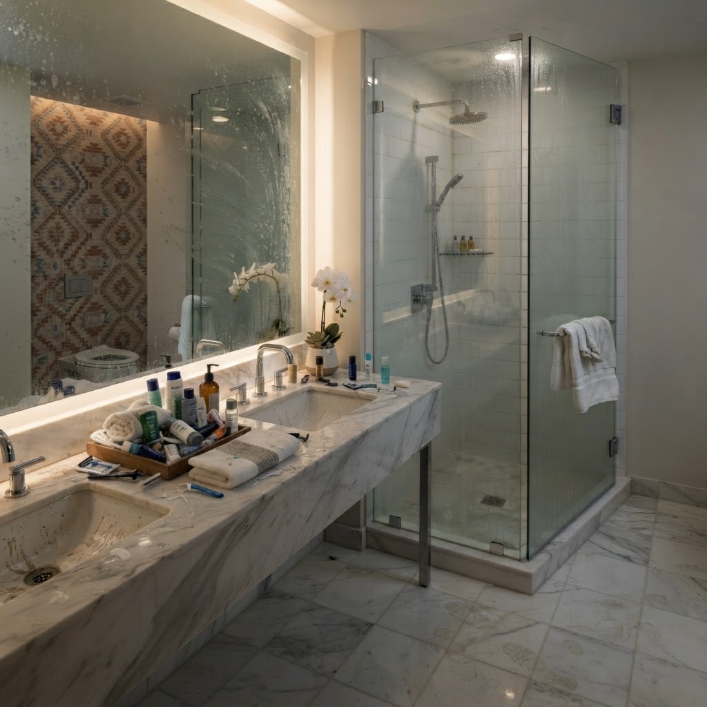 Before Bathroom Restoration