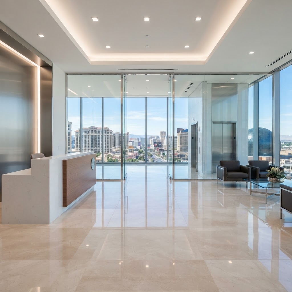 Commercial office cleaning