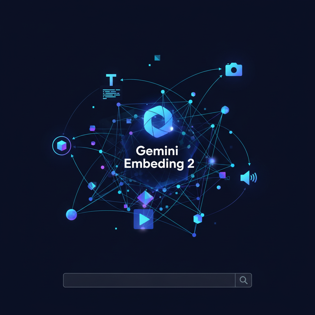 המהפכה המולטימודאלית עם Gemini Embedding 2