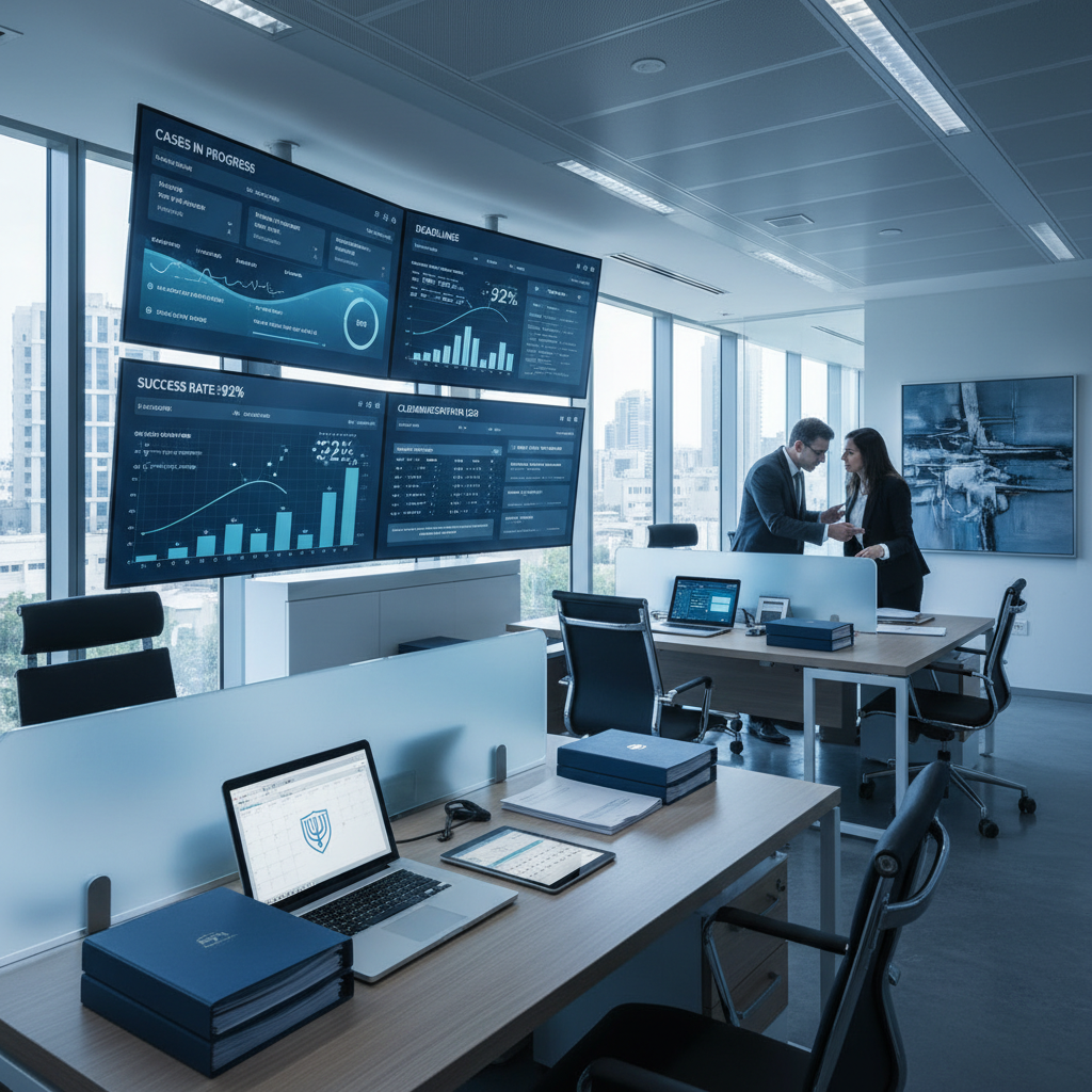 סיפור הצלחה: משרד עורכי דין חסך 20 שעות בשבוע עם CRM מותאם