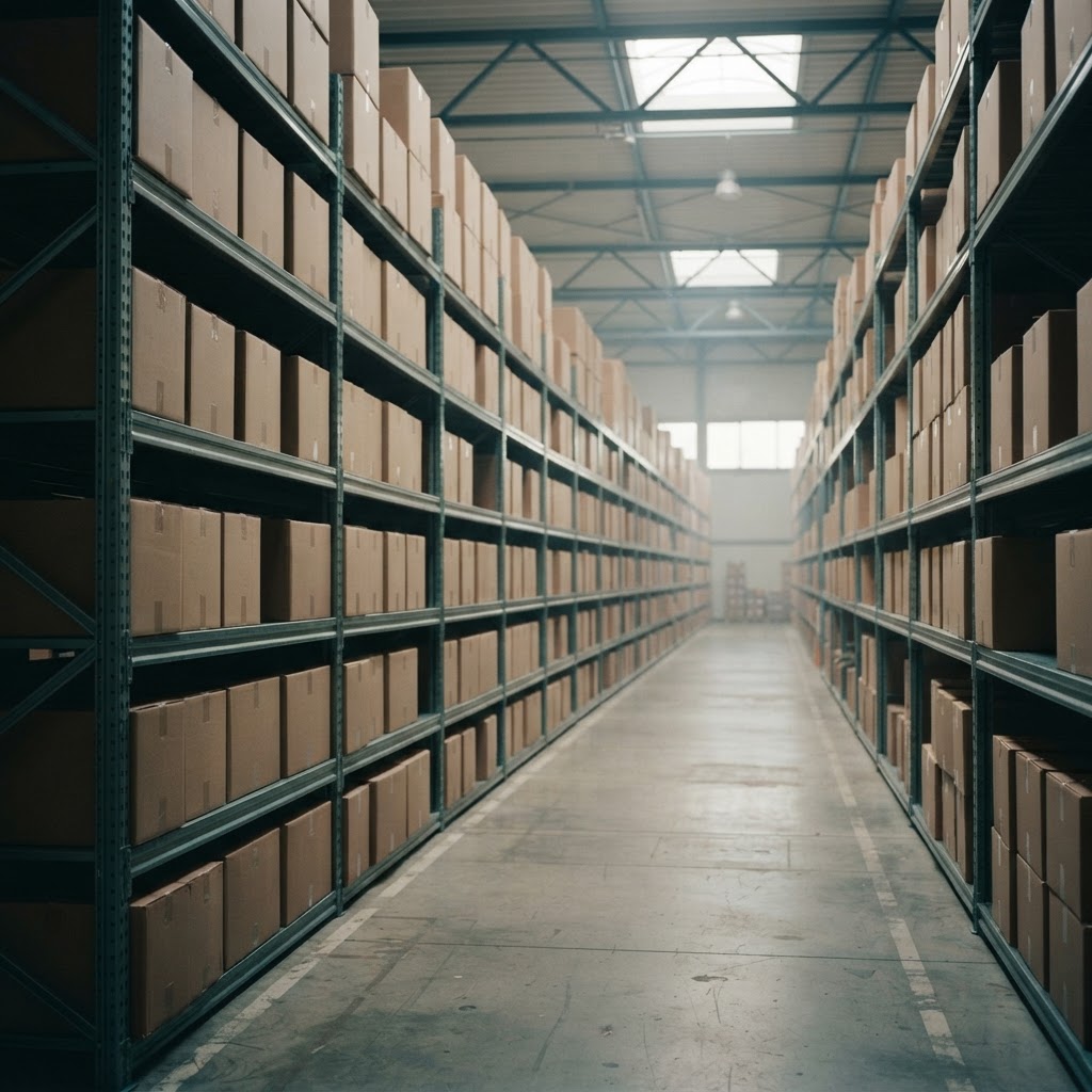 Organised commercial warehouse and fulfilment environment