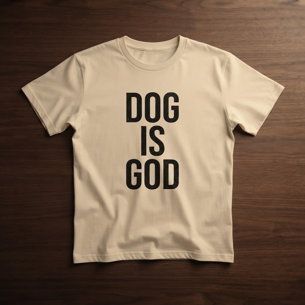 DOG IS GOD shirt